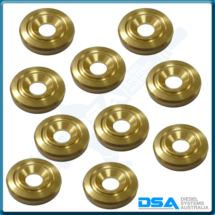 11176-87301NG Aftermarket Daihatsu Brass Injector Washer (21.6x7x4mm) {PKT-10}