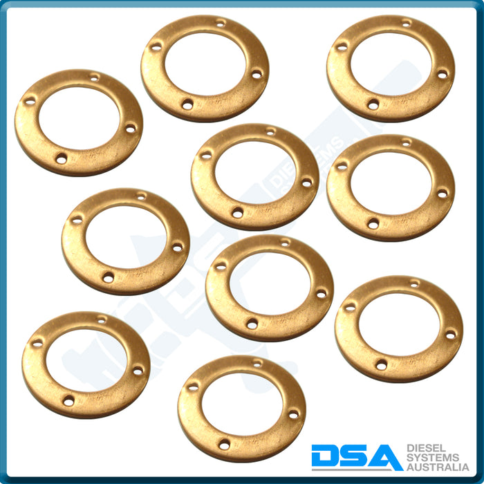 50623-410NG Aftermarket Zexel Copper Leak Off Washer (19.6x12.4x1mm) {PKT-10}