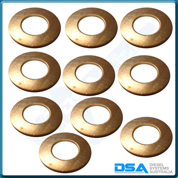 5339-401B Aftermarket Delphi Copper Washer (20x10x1mm) {PKT-10}