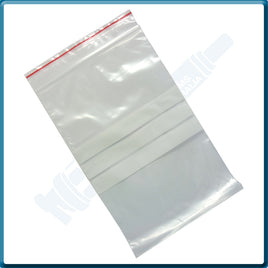 100X150-W Write On Plastic Bags (100x150mm 50um) {PKT-100}