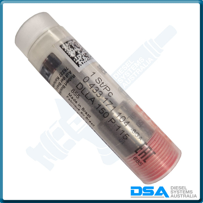 0 433 171 104 Genuine Bosch Nozzle (DLLA150P115)