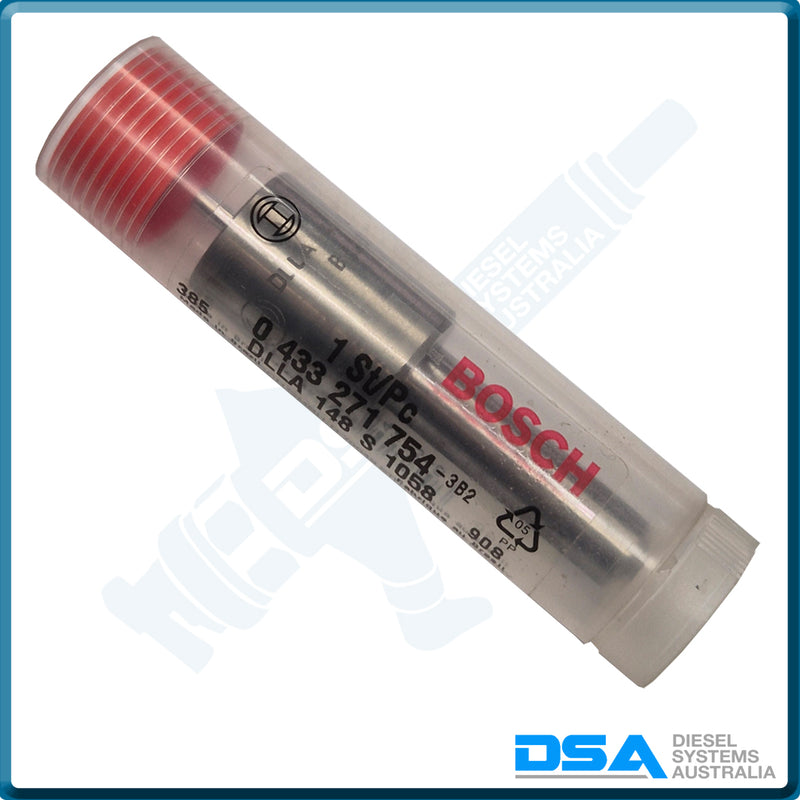 0 433 271 754 Genuine Bosch Nozzle (DLLA148S1058)