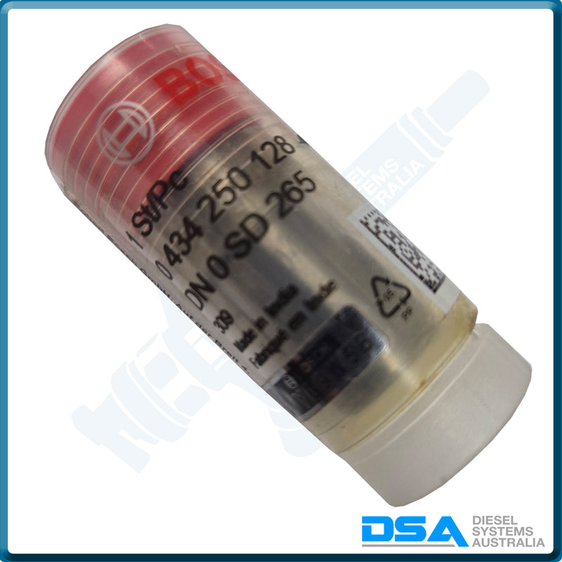 0 434 250 128 Genuine Bosch Nozzle (DN0SD265)