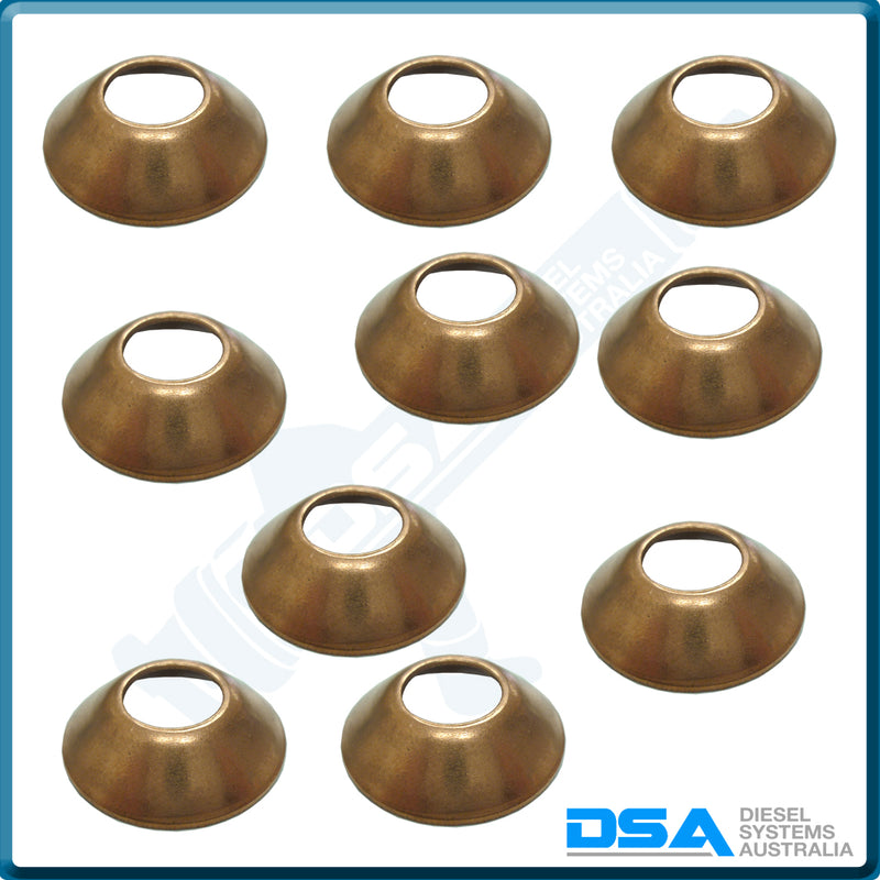 23661-1011NG Aftermarket Copper Heat Shield Washer (21.6x9x6mm) {PKT-10}