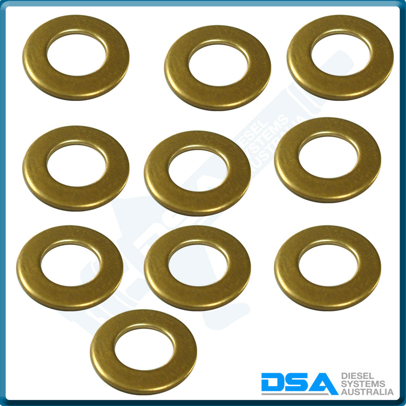 1 460 105 305NG Aftermarket Bosch Copper Washer (11.9x6.4x1mm) {PKT-10}