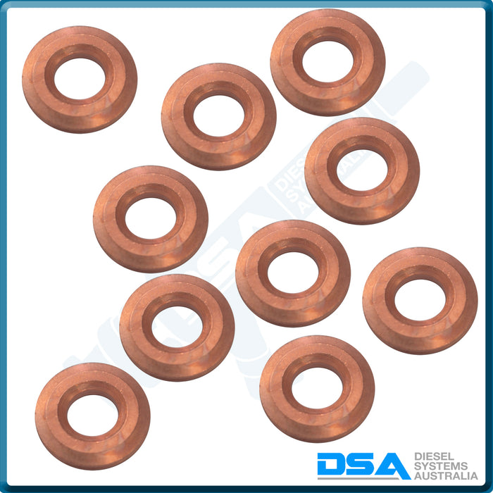 11176-17010NG Aftermarket Toyota Copper Base Washer (17x7.5x2.5mm) {PKT-10}