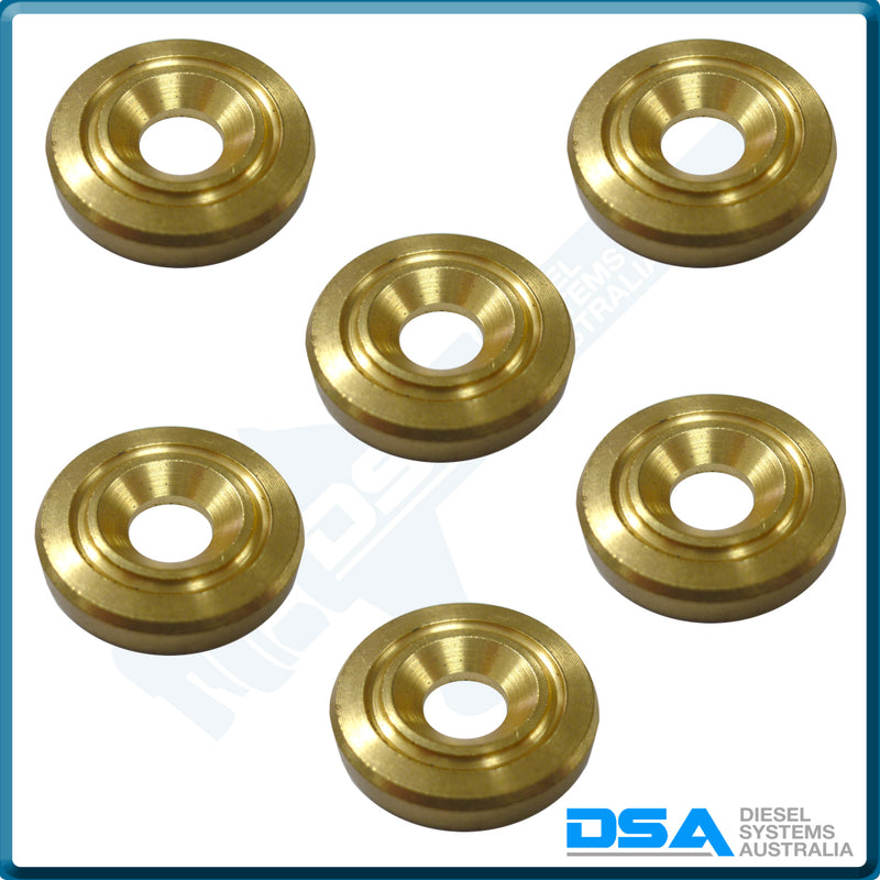 11176-87301NG Aftermarket Daihatsu Brass Injector Washer (21.6x7x4mm) {PKT-6}