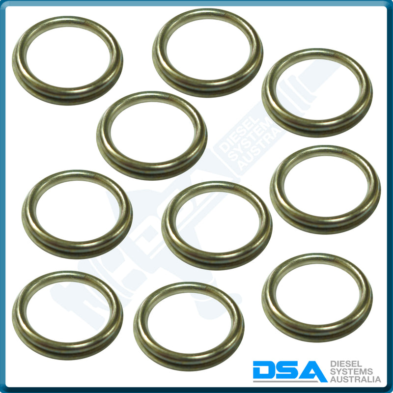 11177-54011NG Aftermarket Toyota Nickel Heat Shield Washer (14x10.5x1.55mm) {PKT-10}