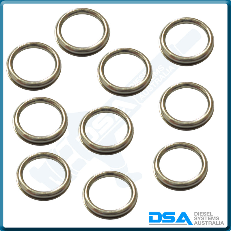 11177-64010NG Aftermarket Toyota Nickel Heat Shield Washer (10.8x7.85x1.85mm) {PKT-10}