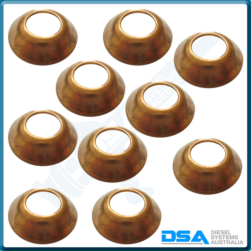 11177-78010NG Aftermarket Toyota Copper Heat Shield Washer (19.5x9x5.5mm) {PKT-10}