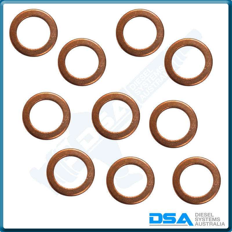 14638 Aftermarket Copper Washer (17.7x11.6x1.5mm) {PKT-10}