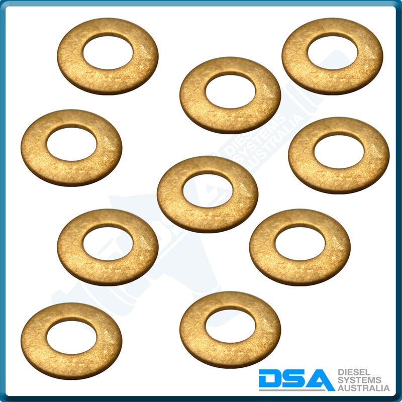 14786 Aftermarket Copper Injector Washer (19.8x9.5x1mm) {PKT-10}