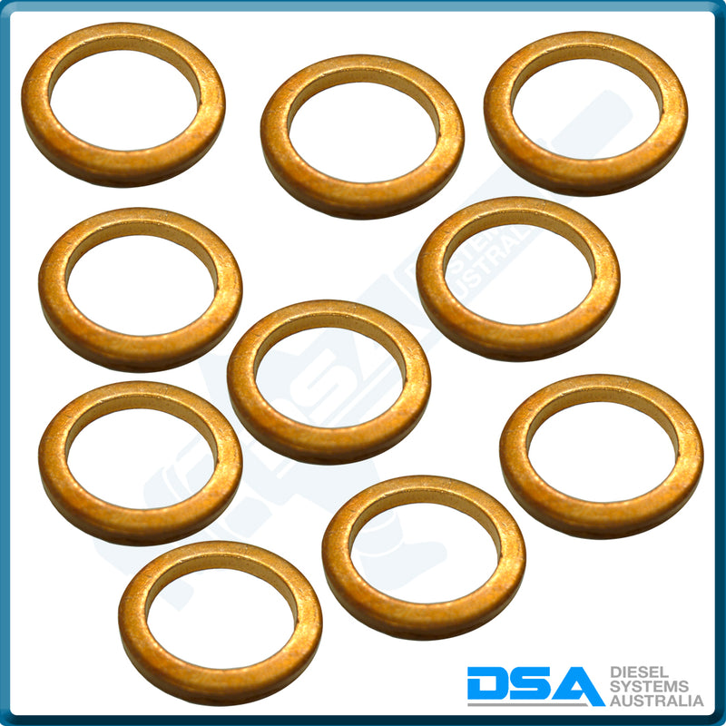 1981-05NG Aftermarket Copper Injector Washer (21x15.5x2mm) {PKT-10}