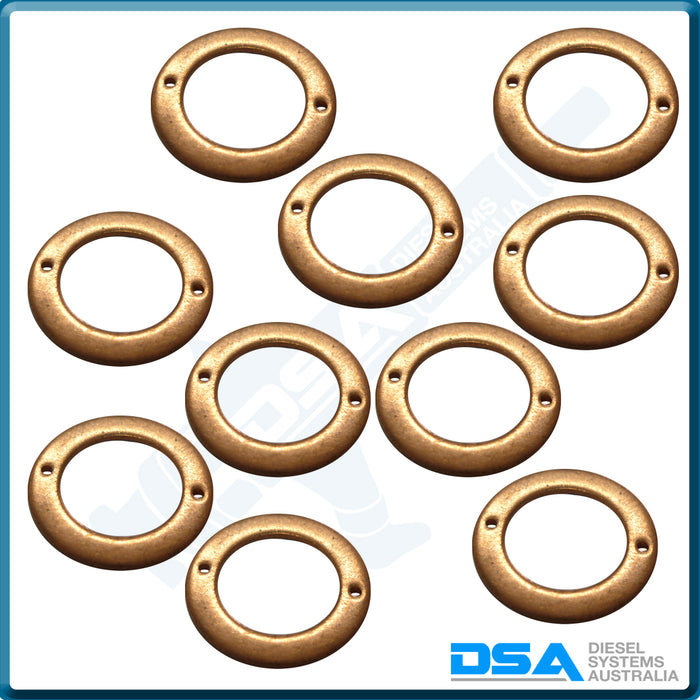 23654-64010S Aftermarket Toyota Copper Leak Off Washer (18.8x12x1mm) {PKT-10}