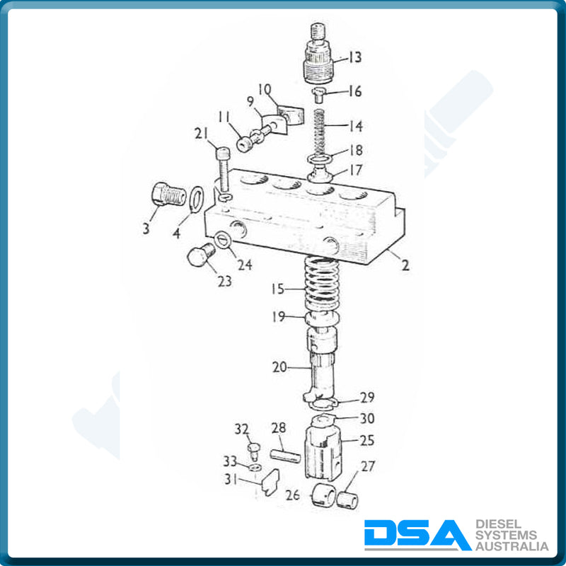 507477-1NG Aftermarket Delphi Delivery Valve
