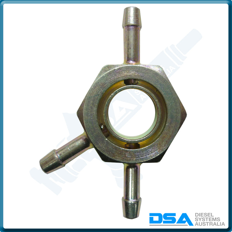 51263 Leak Off Injector Return Fuel (27mm Toyota 3 Pipe)