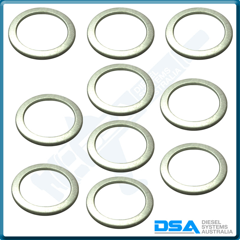 52239 Aftermarket Bosch Aluminium Washer (18x13x1mm) {PKT-10}
