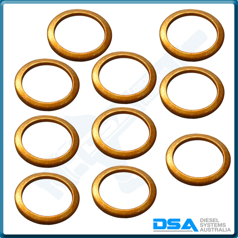 52261-05 Aftermarket Copper Washer (23x17x1.5mm) {PKT-10}
