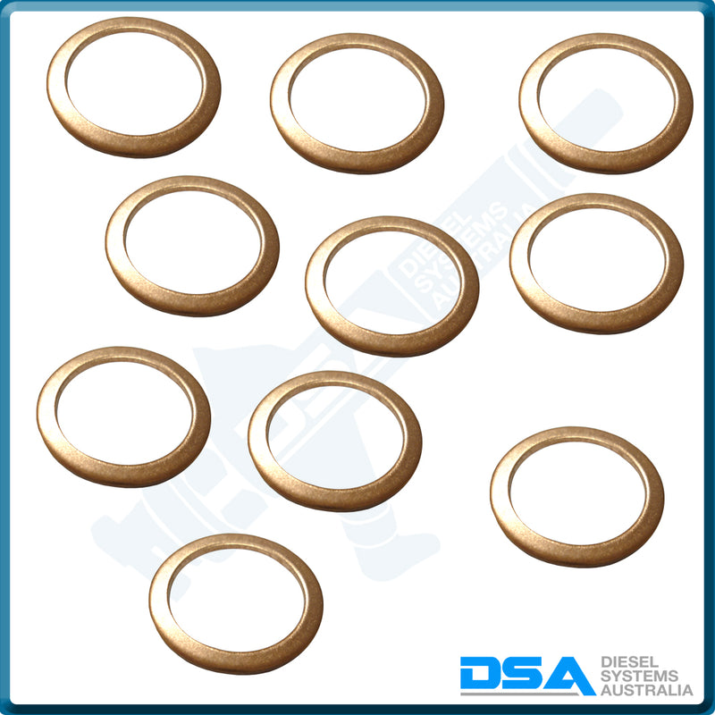 52266 Aftermarket Copper Washer (26x20x1.5mm) {PKT-10}