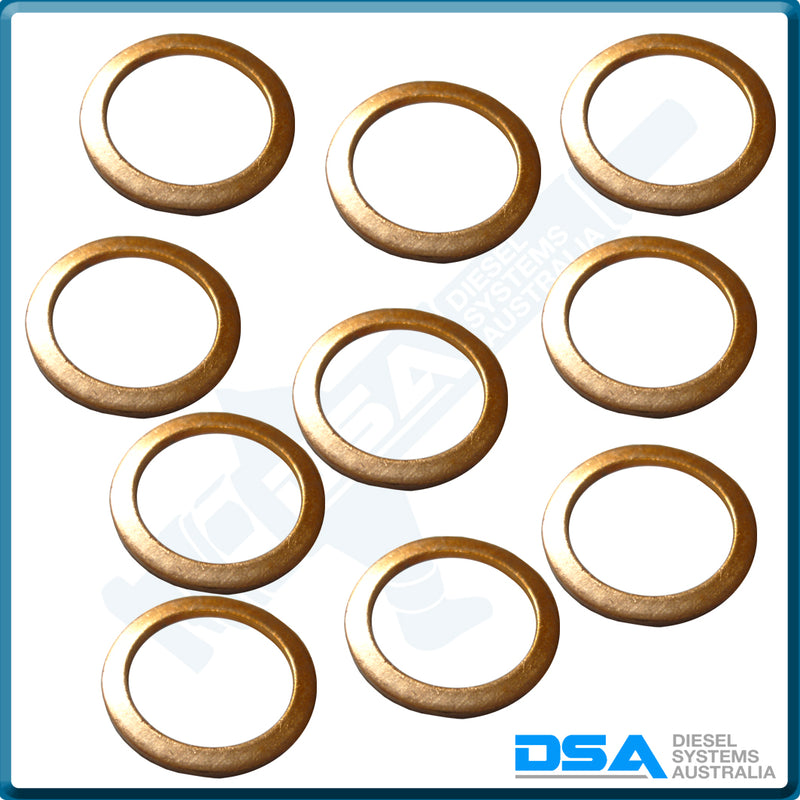 52285 Aftermarket Copper Washer (24x18x1.5mm) {PKT-10}