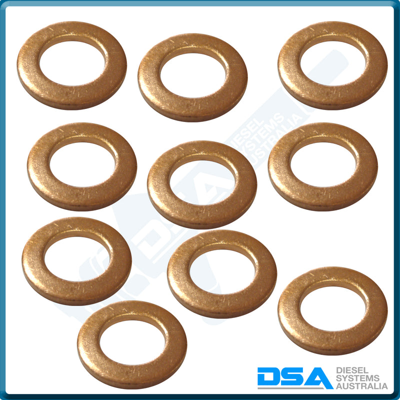 52368 Aftermarket Copper Washer (14x8x1.5mm) {PKT-10}