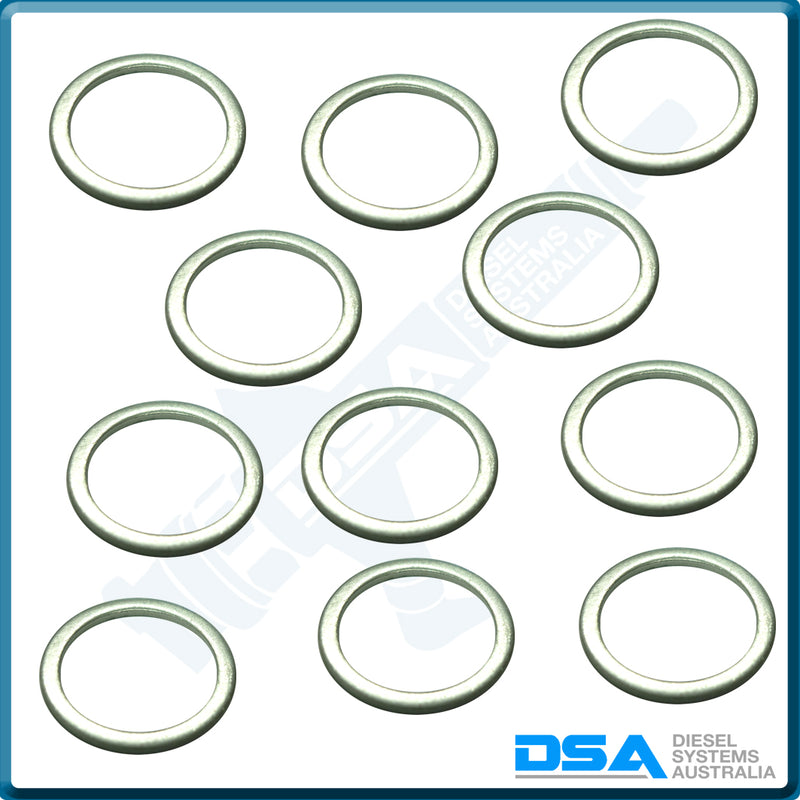 5339-929NG Aftermarket Delphi Aluminium Washer (17.8x14.2x1mm) {PKT-10}