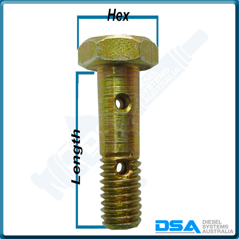 56228 Double Banjo Bolt (6x1mm)