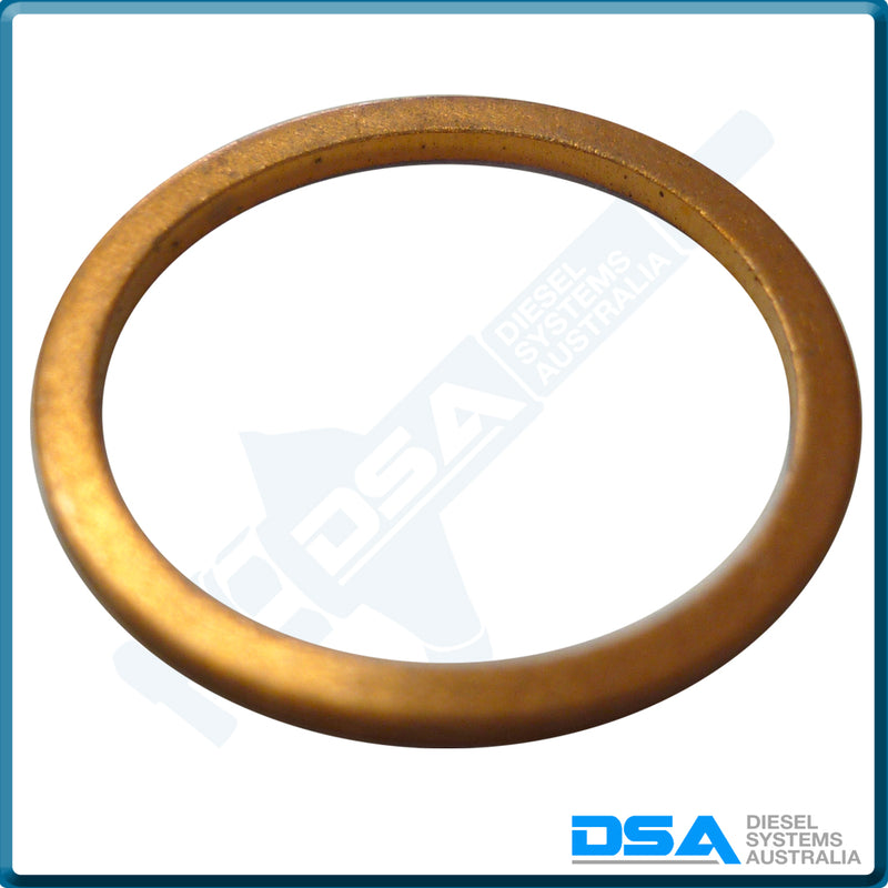 8-94321217-0NG Aftermarket Copper Cap Nut Washer (18.3x15x1mm) {PKT-10}