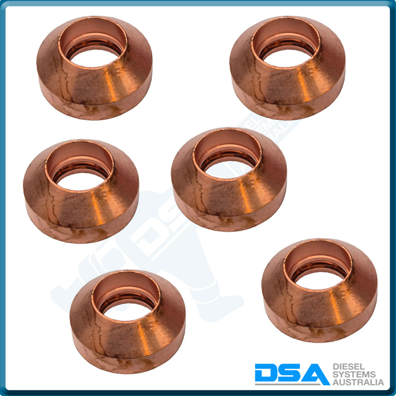 6217-71-6112NG Aftermarket Komatsu Heat Shield Washer (18x9.8x7.5mm) {PKT-6}