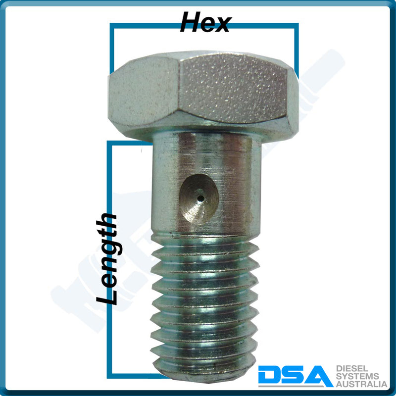 7111-135ANG Aftermarket Delphi Banjo Bolt (10x1.5mm)