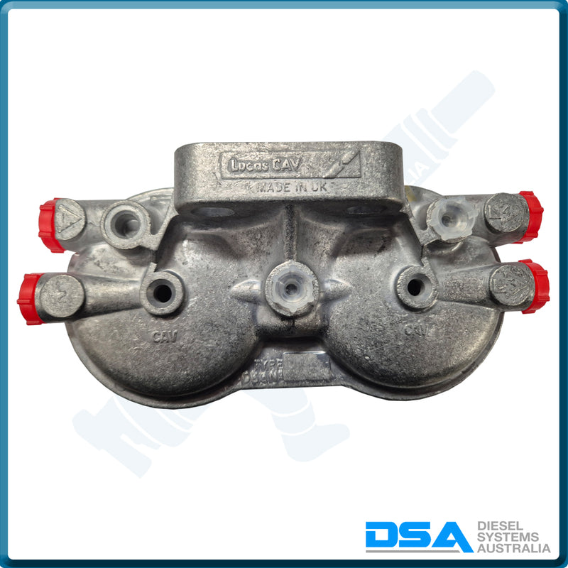 7111-353BE Genuine Delphi Double 1/2" x 20UNF Push On Filter Top