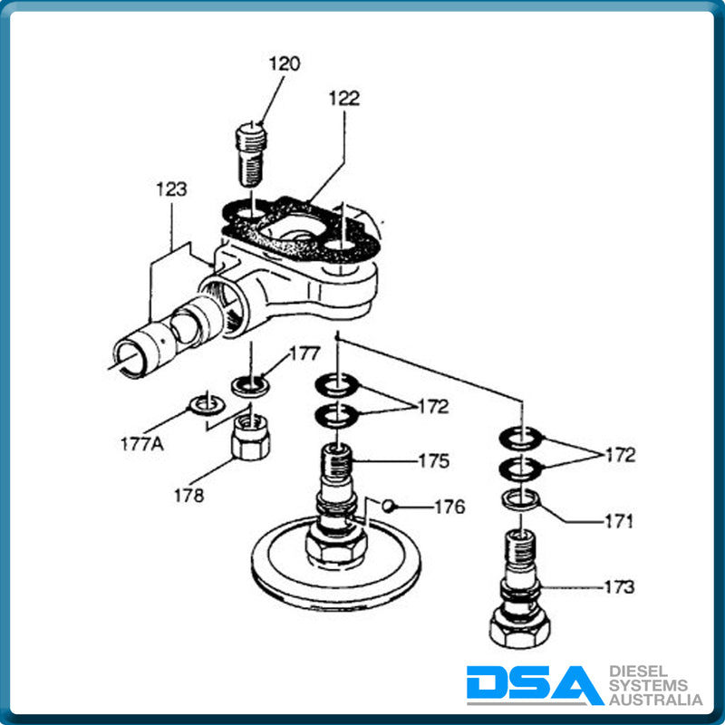 7123-261NNG Aftermarket Delphi Head Screw