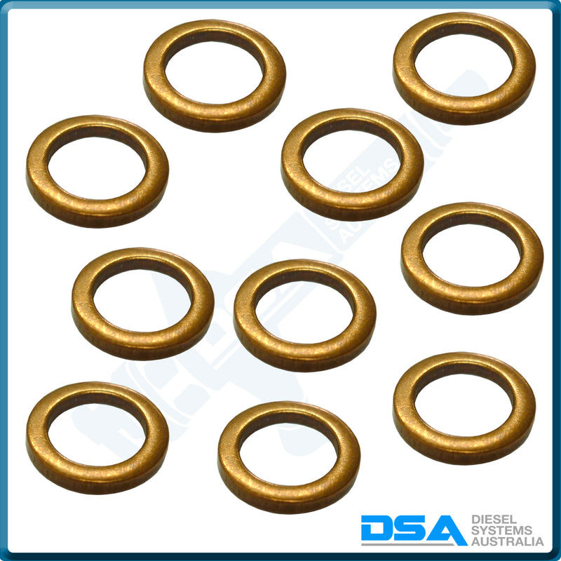 7185-815FNG Aftermarket Delphi Copper Washer (13x8x1.5mm) {PKT-10}