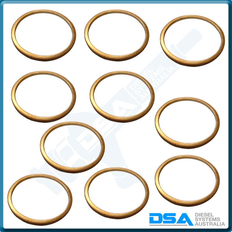 769542NG Aftermarket Copper Washer (34x30x1mm) {PKT-10}