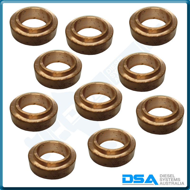 8-94148392-0NG Aftermarket Isuzu Copper Heat Shield Washer (17.5x10.7x5.5mm) {PKT-10}