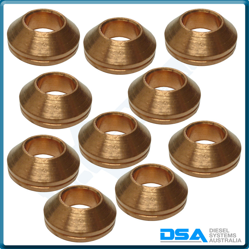 8-94377623-0NG Aftermarket Isuzu Copper Heat Shield Washer (15x7x5.4mm) {PKT-10}