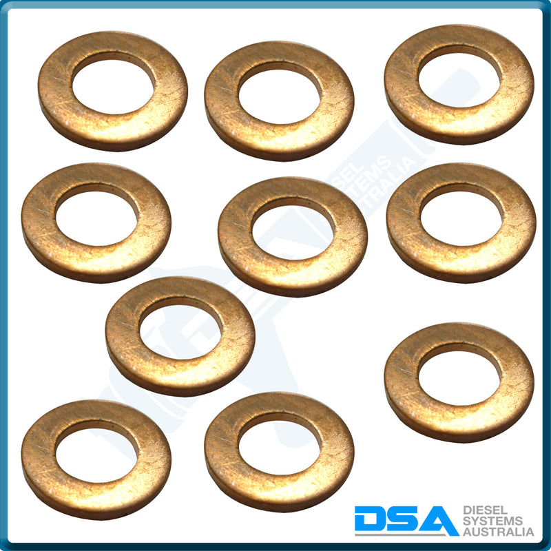 81806142NG Aftermarket Ford Copper Washer (17x9.4x1.5mm) {PKT-10}