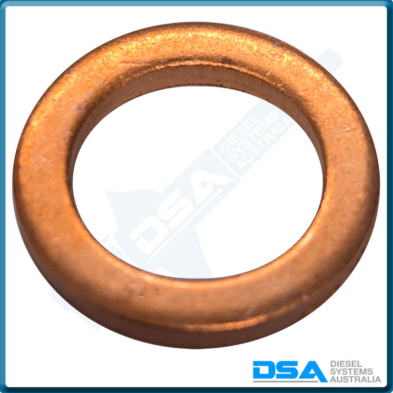 9007-392ANG Aftermarket Delphi Copper Washer (18x12x2mm) {PKT-10}