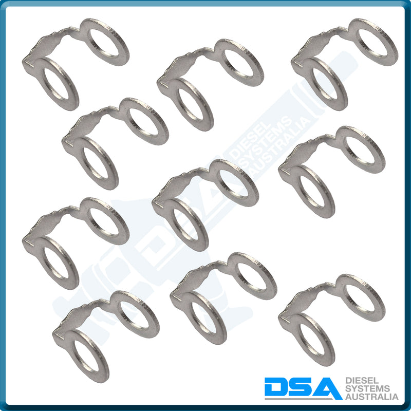 90430-T0008NG Aftermarket Stainless Double Leak Off Washer (13x8x14.4mm) {PKT-10}