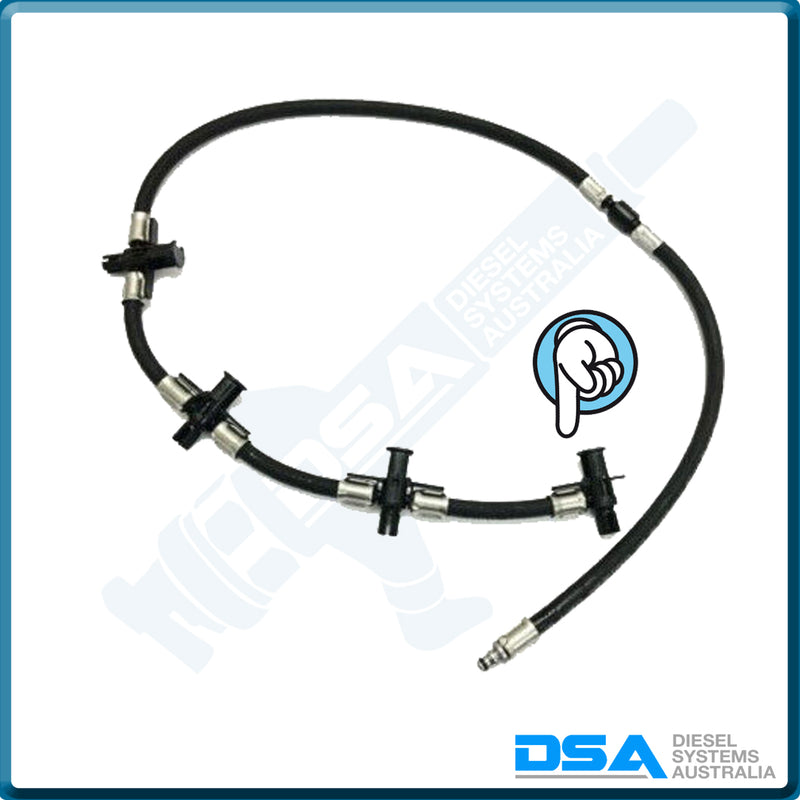 CMR151-118 1 Way Bosch Piezo, Audi, Merc, Seat, VW Return Leak Off/Waste Joint Connection