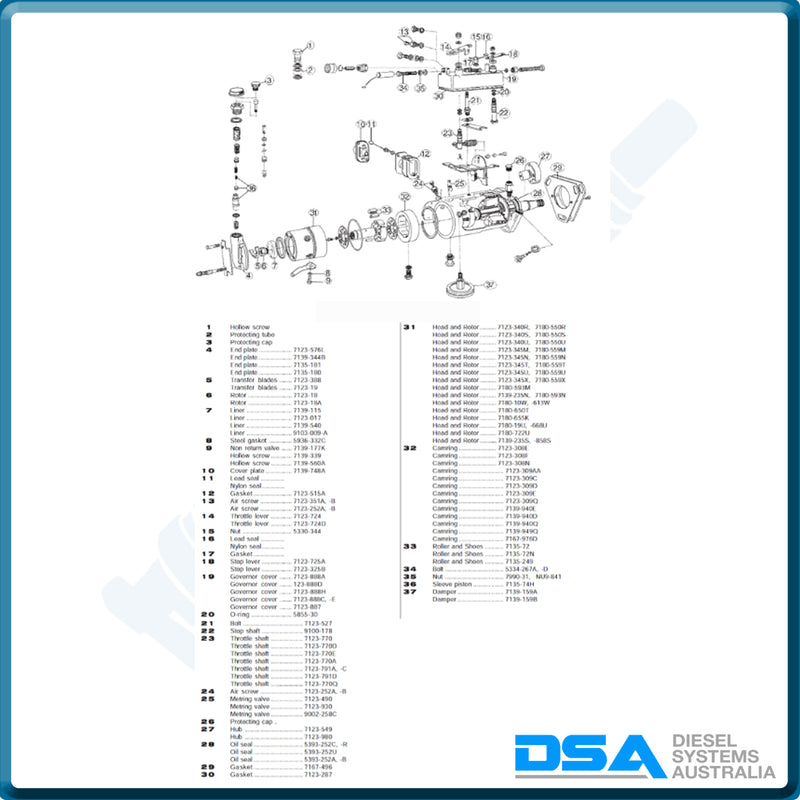 7123-308ENG Aftermarket Delphi (4Cyl) Cam Ring