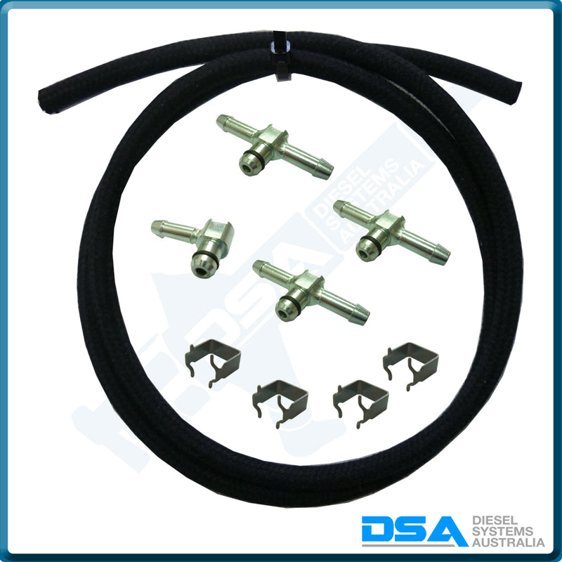 CMR280-9 Aftermarket Universal Denso/4JJ1 4Cyl Leak Off Connector Pipe Set Kit