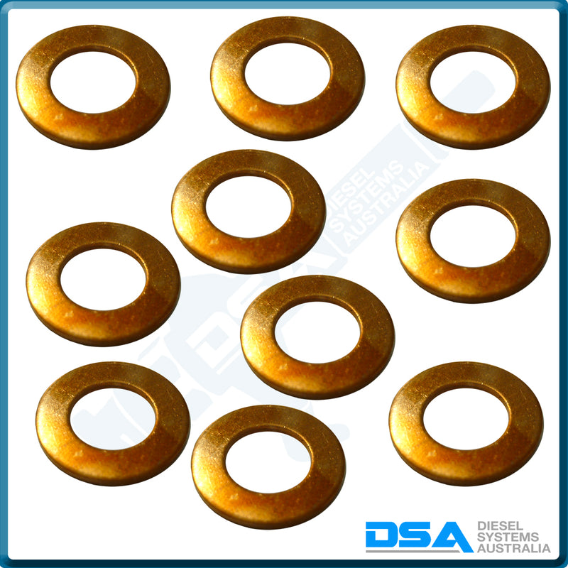 ERR4621NG Aftermarket Land Rover Copper Injector Base Washer (15x8x1mm) {PKT-10}