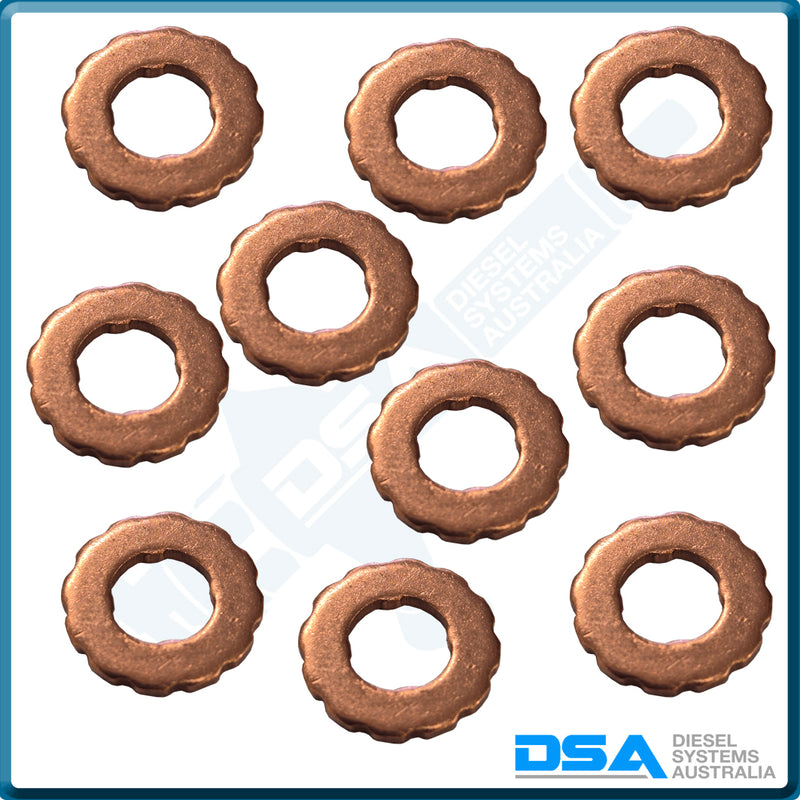 F 00R J02 175NG Aftermarket Bosch, MAN, VW Copper Base Washer (14.5x7.3x1.5mm) {PKT-10}