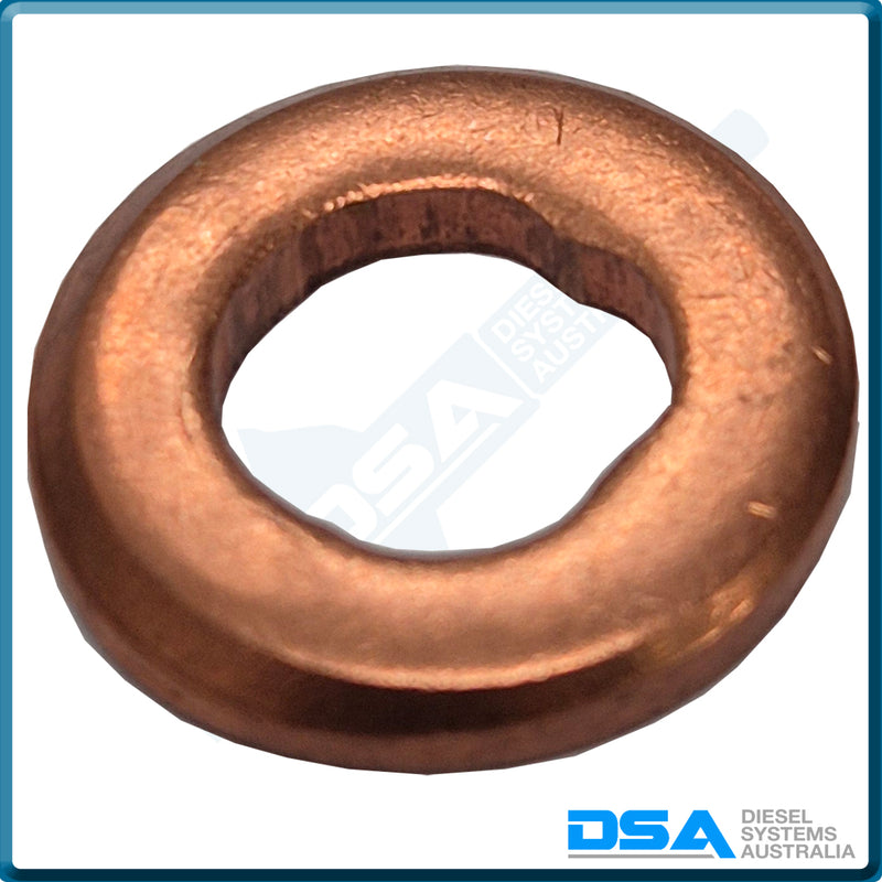 F 00V P01 009NG Aftermarket Bosch/Audi,Porsche, VW Copper Injector Washer (13.8x7.3x2mm) {PKT-10}