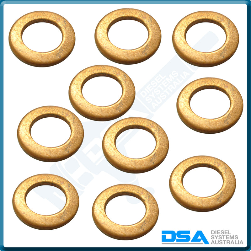 GA7724-1NG Aftermarket Ambac Copper Washer (14x7x0.8mm) {PKT-10}