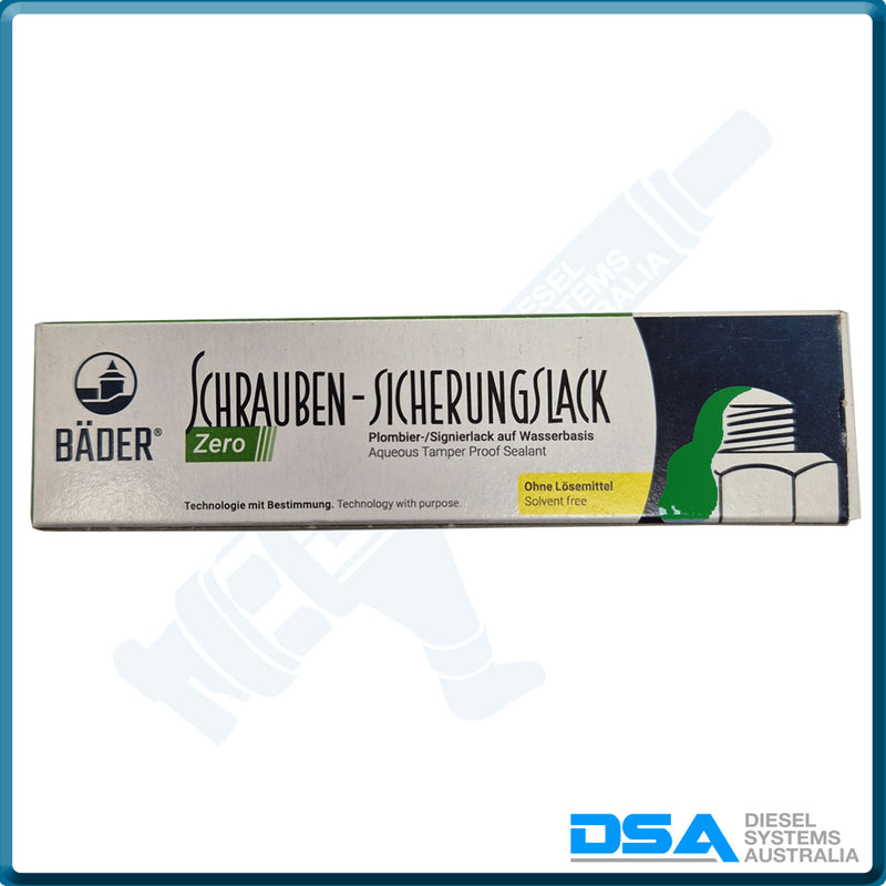 GREEN ZERO SEAL LAC Zero Tamper Proof Sealant-Sealing Lacquer