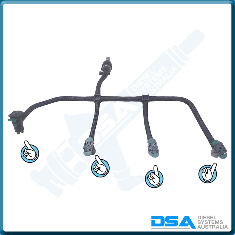 CMR151-125 1 Way Bosch Return Leak Off/Waste Joint Connection