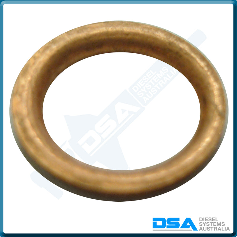 MD070718NG Aftermarket Mitsubishi Copper Heat Shield Washer (10.5x7.8x1.6mm) {PKT-10}