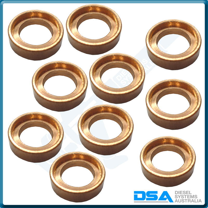 ME001017NG Aftermarket Mitsubishi Copper Heat Shield Washer (16x10x4.5mm) {PKT-10}